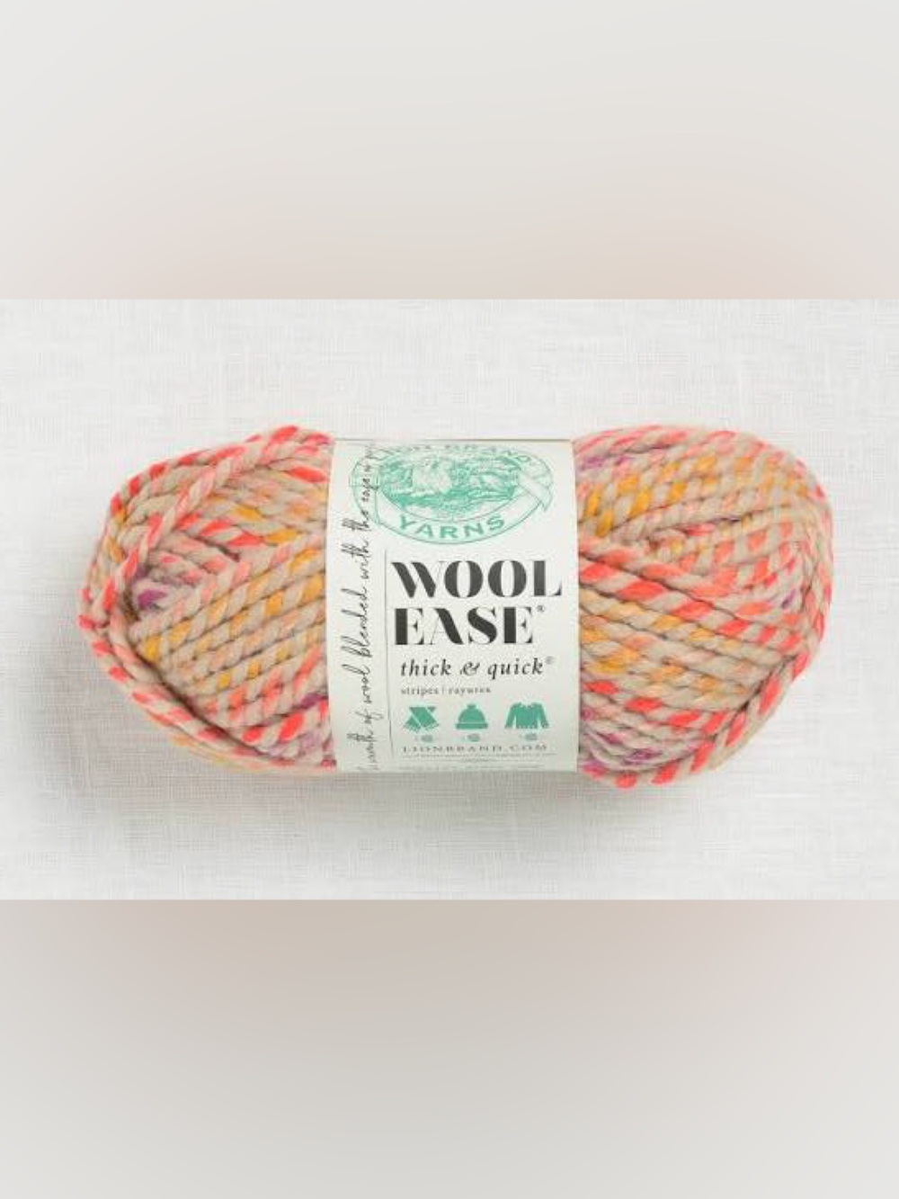Lion Brand Wool Ease Thick & Quick 615C Spice Market NWT